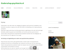 Tablet Screenshot of ouderschap-psychiatrie.nl